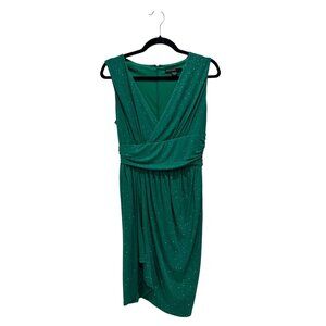 MAGGY LONDON Women Green Dress 8